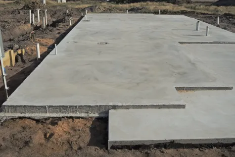HIDROSTOP ŠKORIĆ, Temelj, temeljna ploča