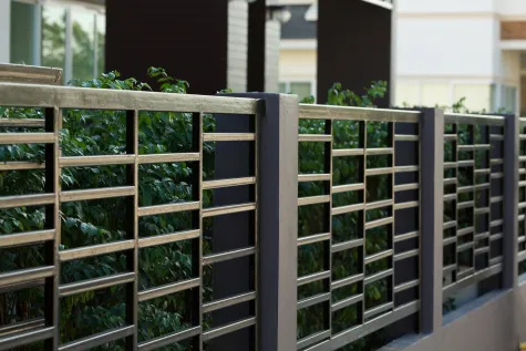 Modern 3D Render, Kovano gvožđe, kovane ograde